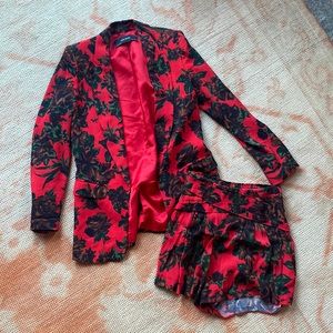 ZARA blazer and short set. Size XS for blazer & shorts.